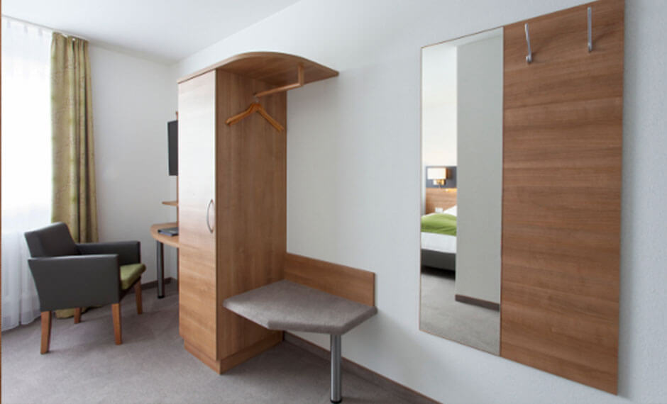 Modernes Hotelmöbel im optimiertenDesign